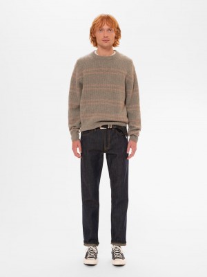 Green Nudie Jeans Gurrad Men's Knitwear | 83642JSMG