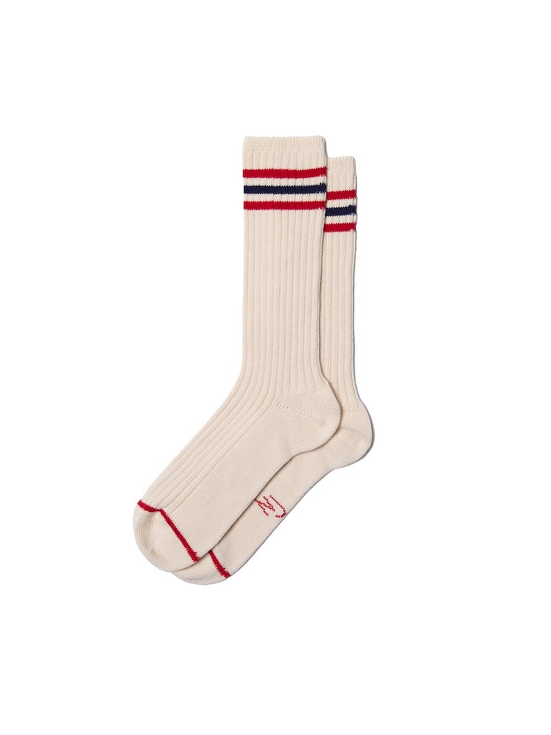 Beige Nudie Jeans Tennis Retro Women\'s Socks | 91243GCZN