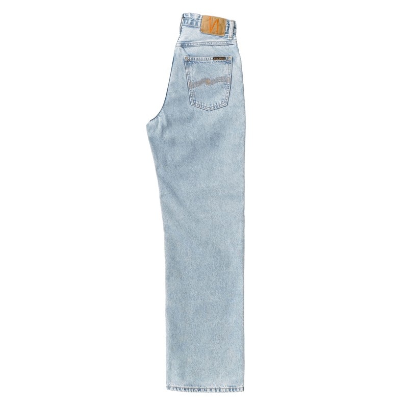 Blue Nudie Jeans Clean Eileen Sunny Women's Jeans | 51603RSJU